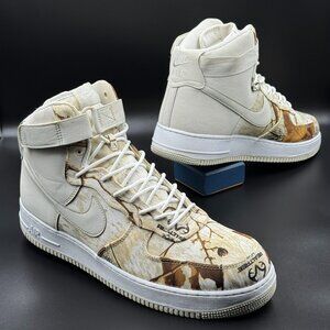 Realtree x Nike Air Force 1 High 'White Camo'